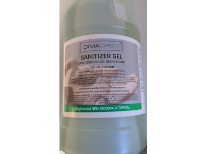 Dimachem Sanitizer Gel, 4 L