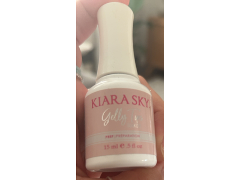 Kiara Sky Gelly Tips Soak Off Prep, 0.5 fl oz/15 mL