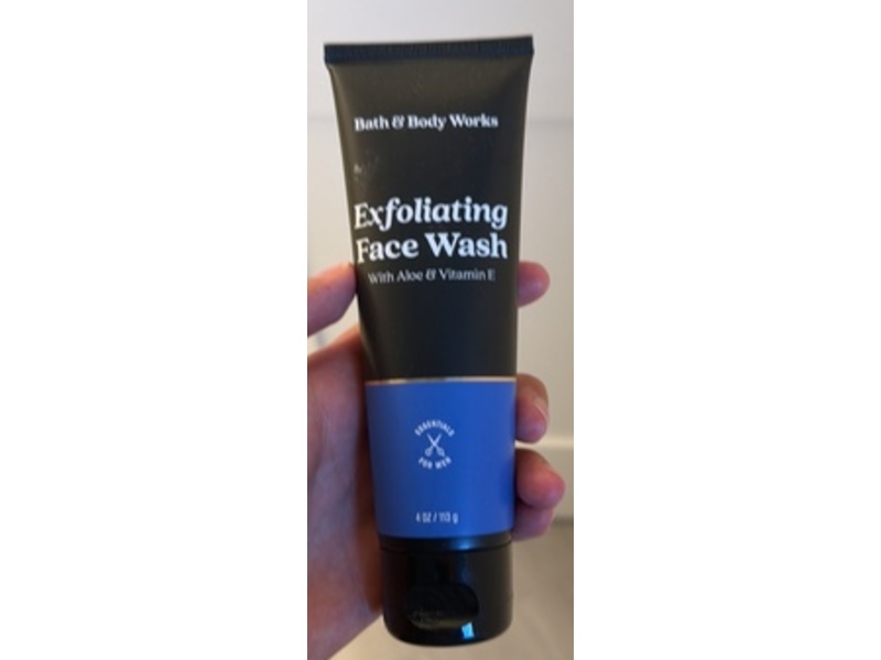 Bath & Body Works Exfoliating Face Wash, Aloe Vera & Vitamin E, 4 oz/113 g