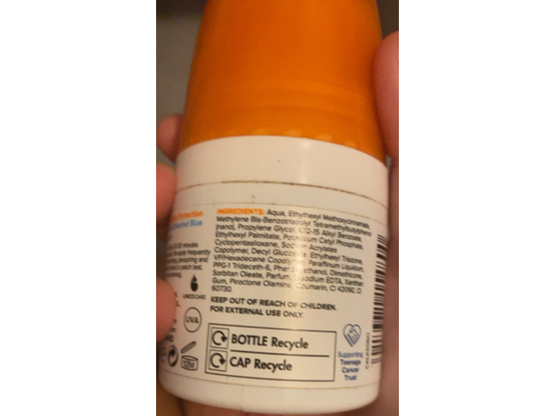 Calypso Kids Disappearing Coloured Roll-On, SPF 50, 1.7 fl oz/50 mL