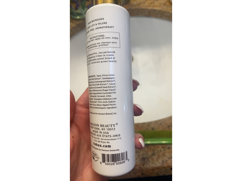 Rahua Voluminous Spray 6 Fl Oz, Scalp and Hair Refresher, Light Lift & Volume