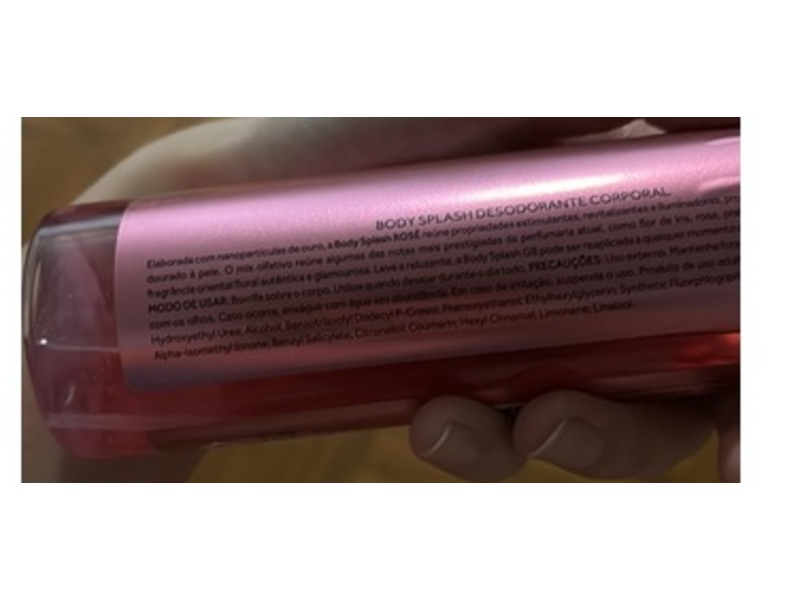 Giovanna Baby Body Splash, Rose, 8.8 fl oz/260 mL
