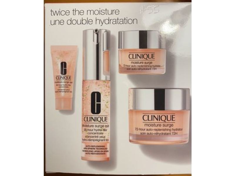 Clinique Moisture Surge Twice The Moisture Set