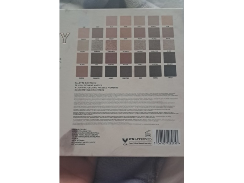 Bperfect Cosmetics Harmony Shadow Palette