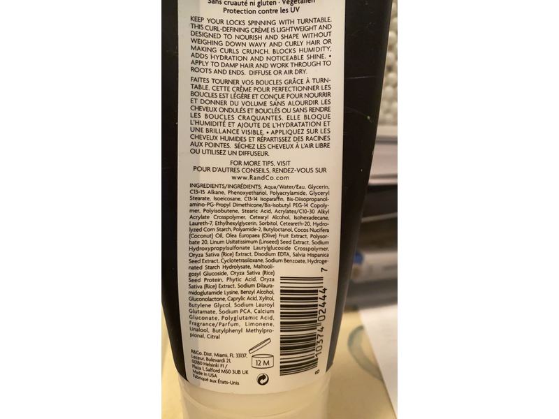 R+Co Turn Table Curl Defining Cream, 5 fl oz/147 mL