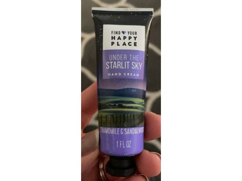 Find Your Happy Place Under The Starlit Sky Hand Cream, Chamomile & Sandalwood, 1 fl oz