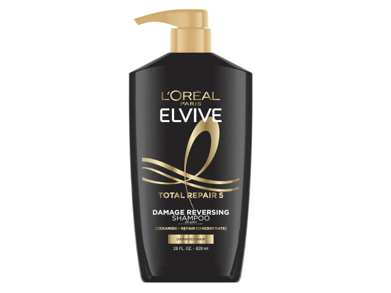L'Oréal Paris Elvive Total Repair 5 Damage Reversing Shampoo, 28 fl oz/828 mL