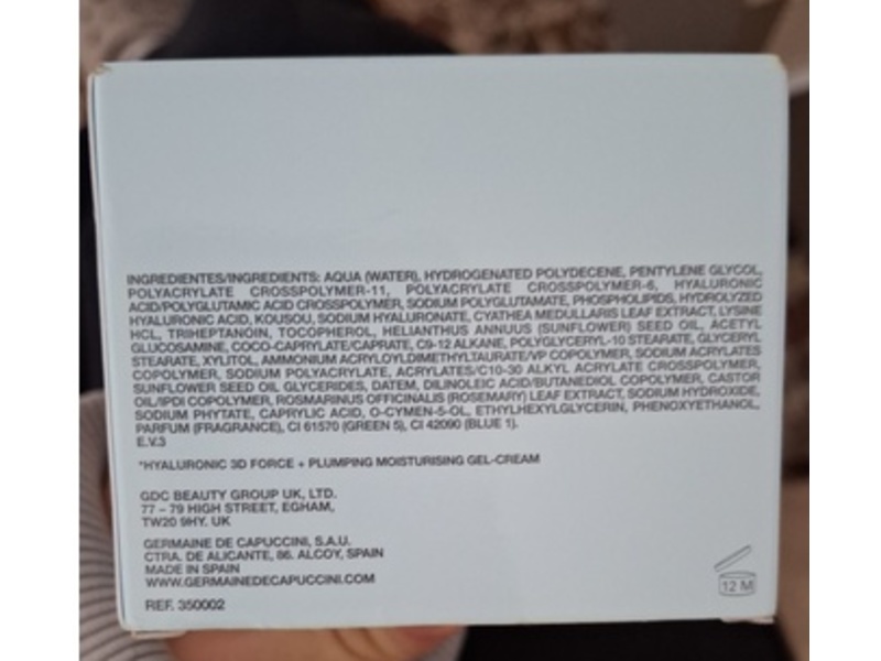 Germaine De Capuccini Timexpert Hydraluronic Plumping Moisturizing Cream, 1.7 fl oz/50 mL