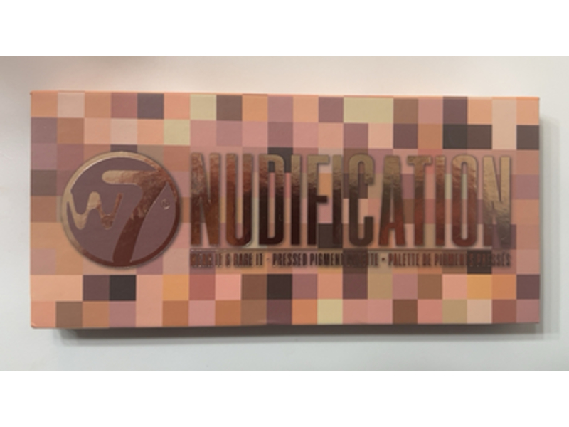 W7 Nudification Pressed Pigment Palette, 0.42 oz/16 g