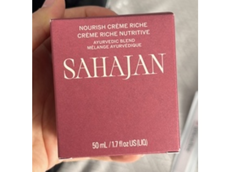 Sahajan Nourish Creme Riche, 1.7 fl oz/50 mL