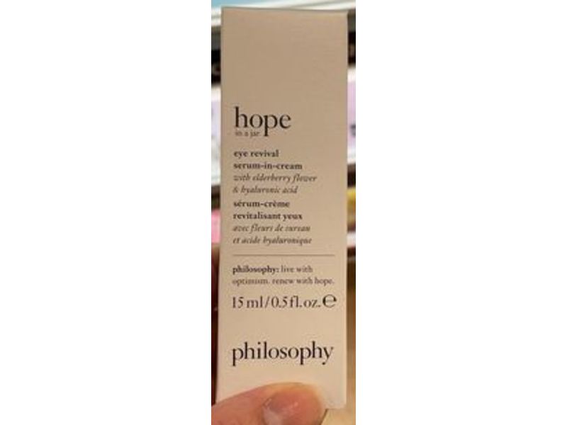 Philosophy Hope In A Jar Eye Revival Serum-In-Cream, 0.5 fl oz/15 mL