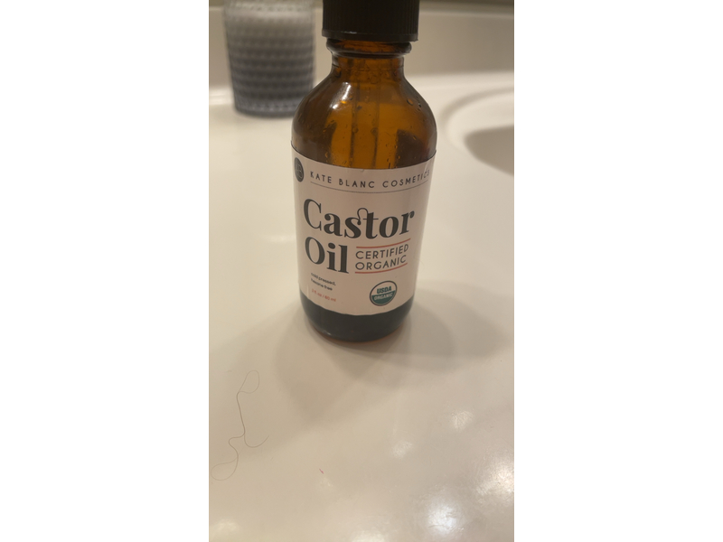Kate Blanc Cosmetics Castor Oil, 2 fl oz/60 mL