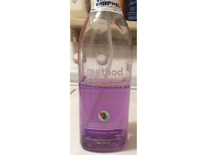 Method All-Purpose Surface Cleaner, French Lavender, 28 fl oz/828 mL