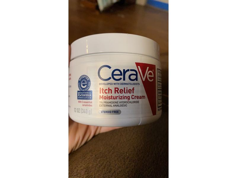CeraVe Itch Relief Moisturizing Cream, 12 oz