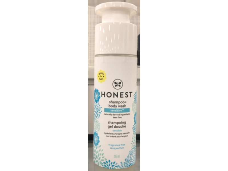Honest Shampoo + Body Wash, Sensitive, 295 mL