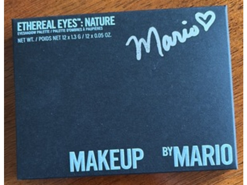 Makeup By Mario Ethereal Eyes Eyeshadow Palette, Nature, 0.05 oz/1.3 g