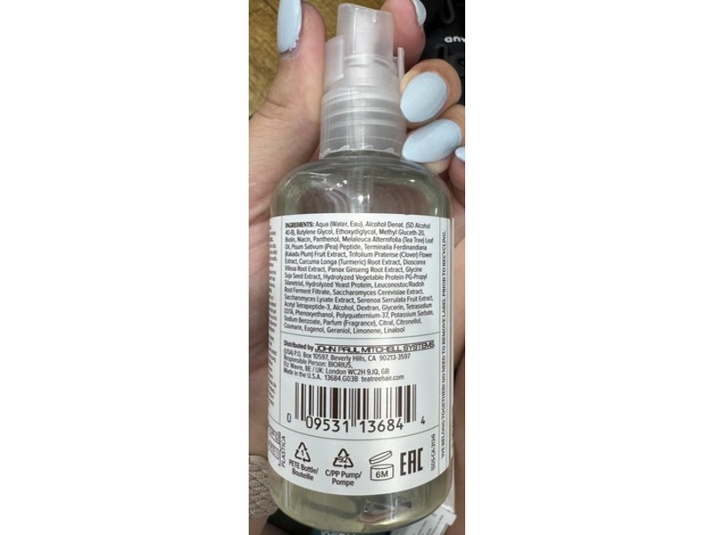 Paul Mitchell Tea Tree Scalp Care Regeniplex Tonic, 3.4 fl oz/100 mL