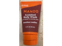 Mando Acidified Body Wash, Bourbon Leather, 1.5 fl oz/44 mL - Image 3