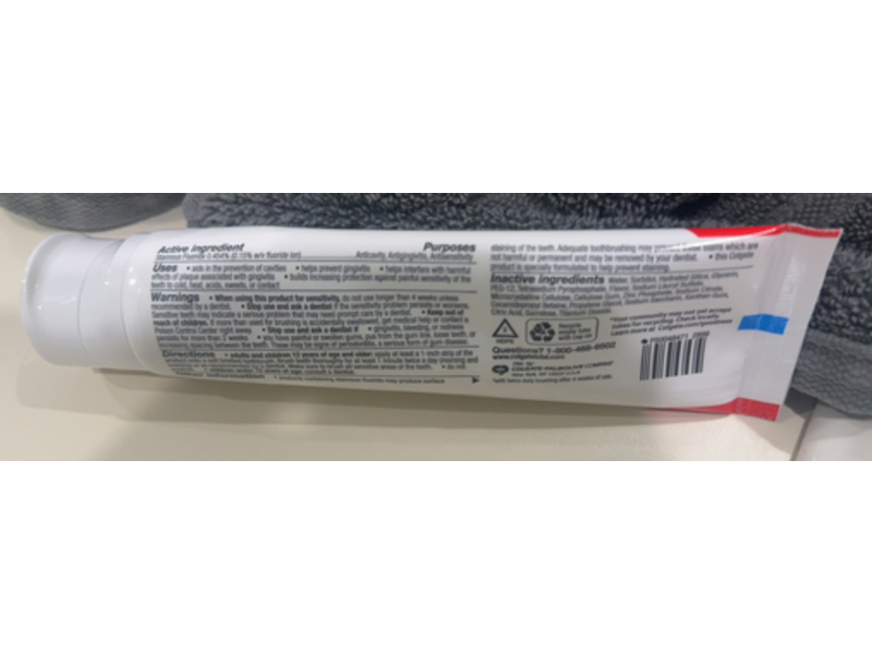 Colgate Total Advanced Whitening Paste, 6.4 oz/181g