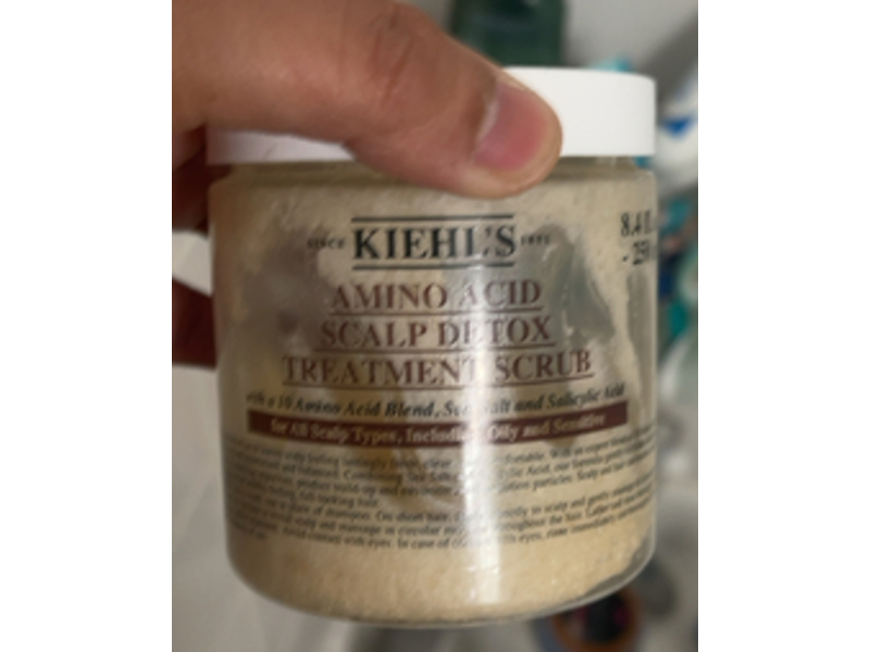 Kiehl's Scalp Detox Treatment Scrub, Amino Acid, 8.4 fl oz/250 mL