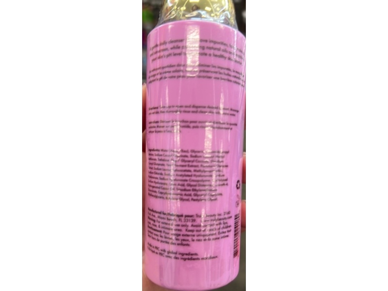 Truly Skin Smoothie Gentle Facial Cleanser, Hyaluronic Acid & Glycerin, 5 fl oz/148 mL