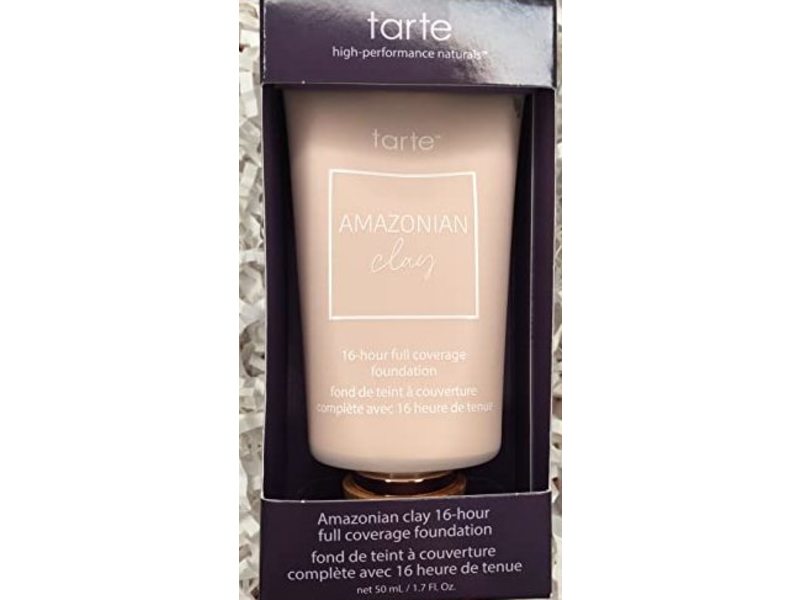 Tarte Amazonian Clay foundation, 12B Fair Beige, 1.7 fl oz/50 mL