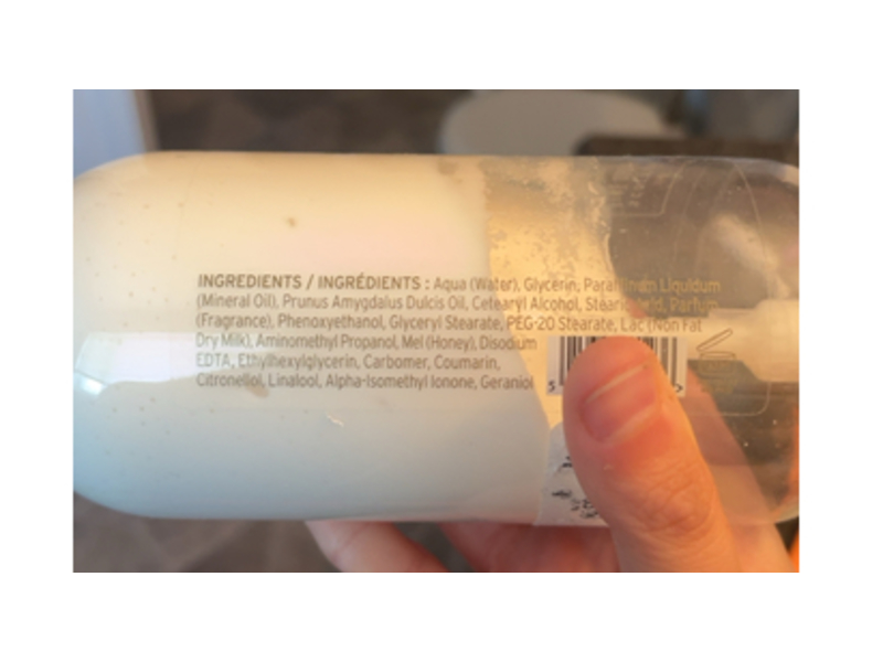 The Scottish Fine Soaps Company Au Lait Hand Lotion, Milk & Honey, 17.5 fl oz/500 mL