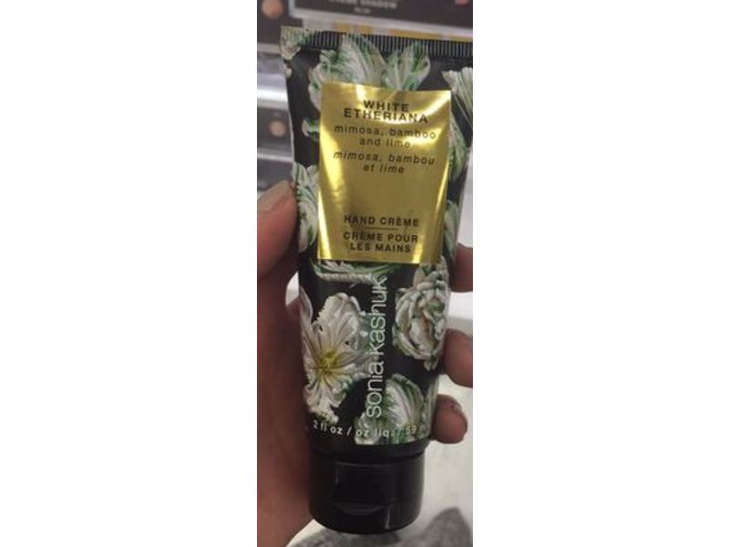 Sonia Kashuk White Etheriana Hand Cream, 2 fl oz/59 mL