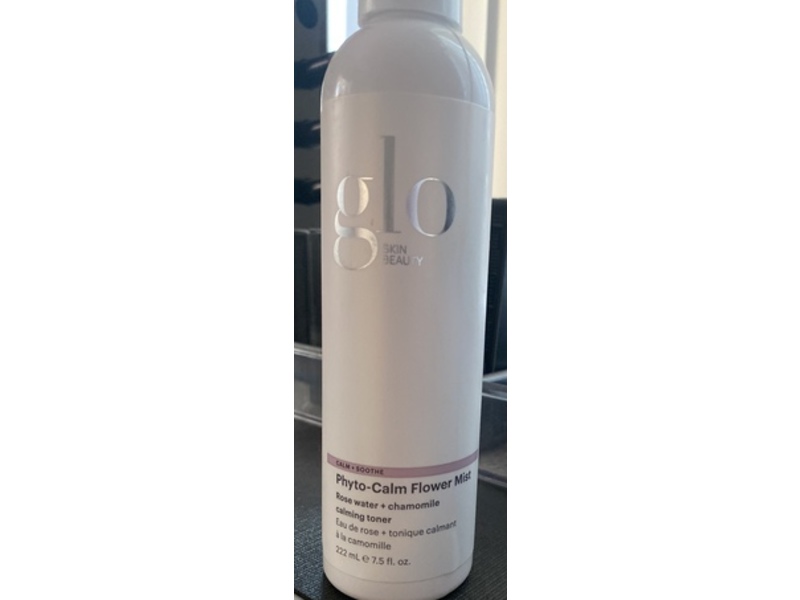 Glo Skin Beauty Calm + Soothe Phyto-Calm Flower Mist, Rose Water + Chamomile 7.5 fl oz/222 mL