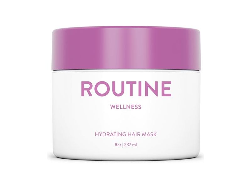 Routine Wellness Hydrating Hair Mask, Rose Hips, 8 oz/237 mL