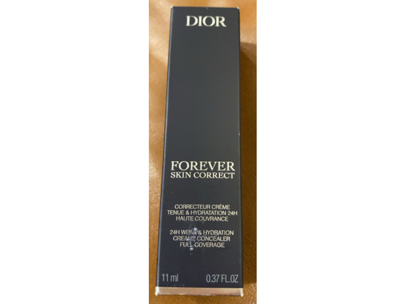 Dior Forever Skin Correct Full Coverage Creamy Concealer, 1N Neutral, 0.37 fl oz/11 mL