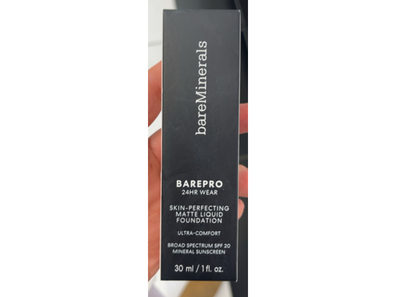 bareMinerals Barepro Skin Perfecting Matte Liquid Foundation, Fair 05 Cool, 1 fl oz/30 mL
