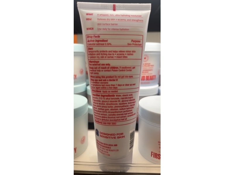 First Aid Beauty Intense Hydration Ultra Repair Cream , 8 oz/226 g