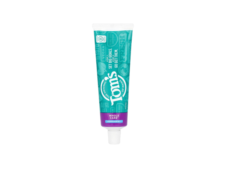 Tom's Of Maine Whole Care Toothpaste, Peppermint, 4 oz/113 g