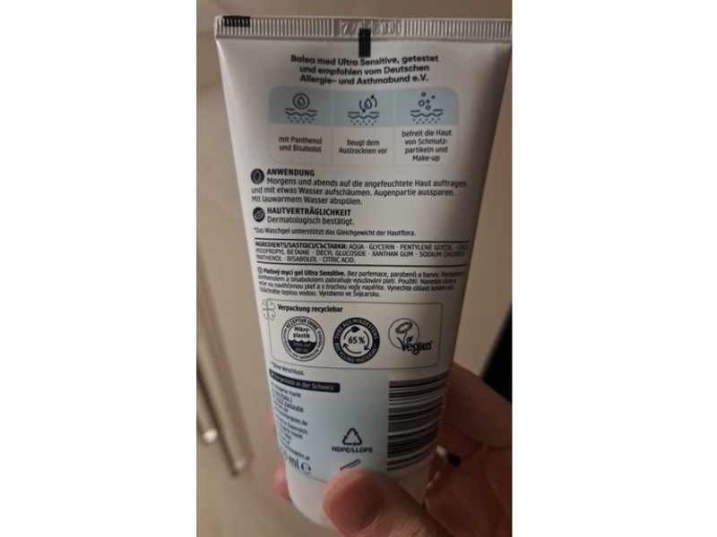 Dm Balea Wash Gel, 150 mL