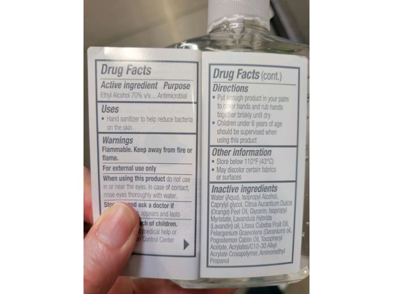 Purell Advanced Hand Sanitizer, 8 oz/236 mL