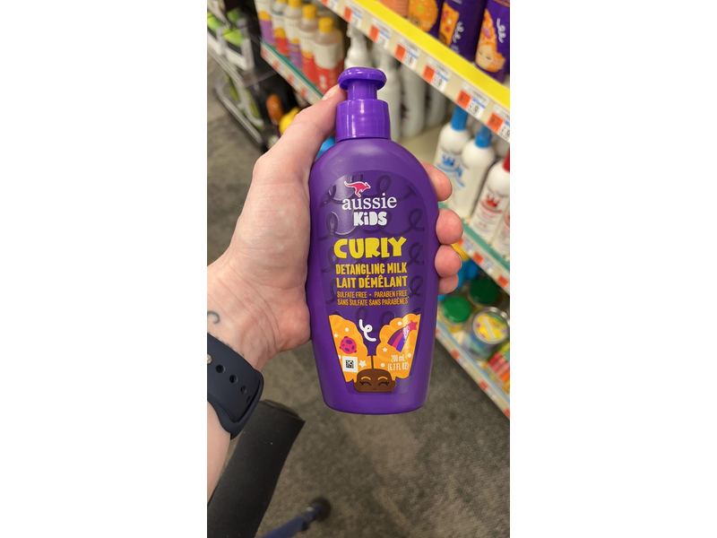Aussie Kids Curly Detangling Milk 6.7 Ounce (200ml) (Pack of 2)