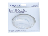 SpaLife Illuminating Under Eye Patches, Diamond Dust, 0.13 oz/3.8 g. 6 Pairs - thumbnail 1