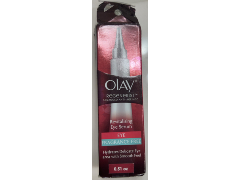Olay Regenerist Revitalising Eye Serum, Fragrance Free, 0.5 fl oz/15 mL