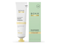 Boka Probiotics Fluoride Free Toothpaste, Citrus Mint, 3.4 oz/96 g - thumbnail 1