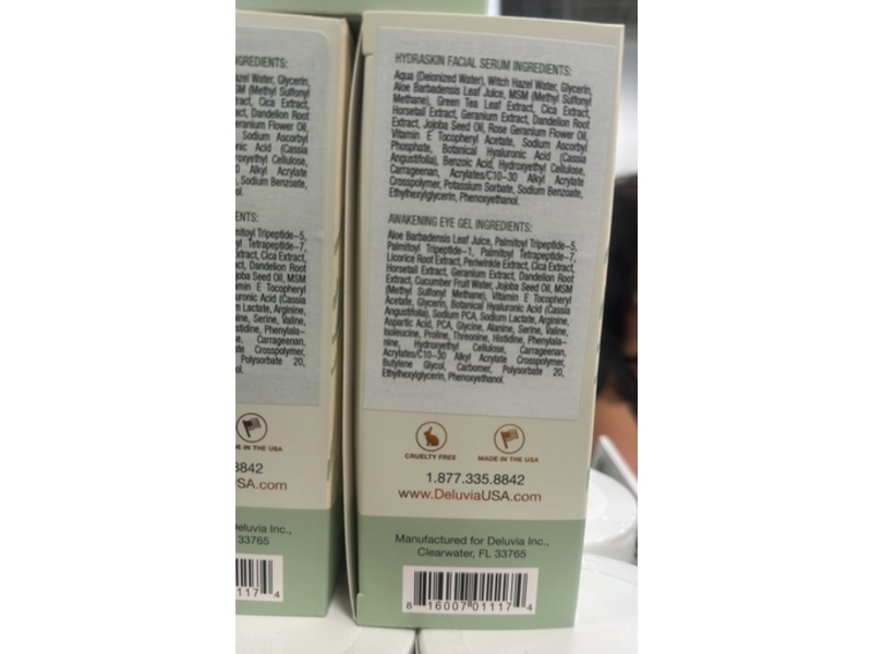 Deluvia HydraSkin Awakening System Set