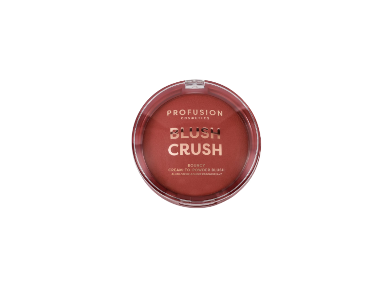 Profusion Cosmetics Blush Crush Bouncy Cream-To-Powder Blush, Mauve Crush, 0.35 oz/10 g