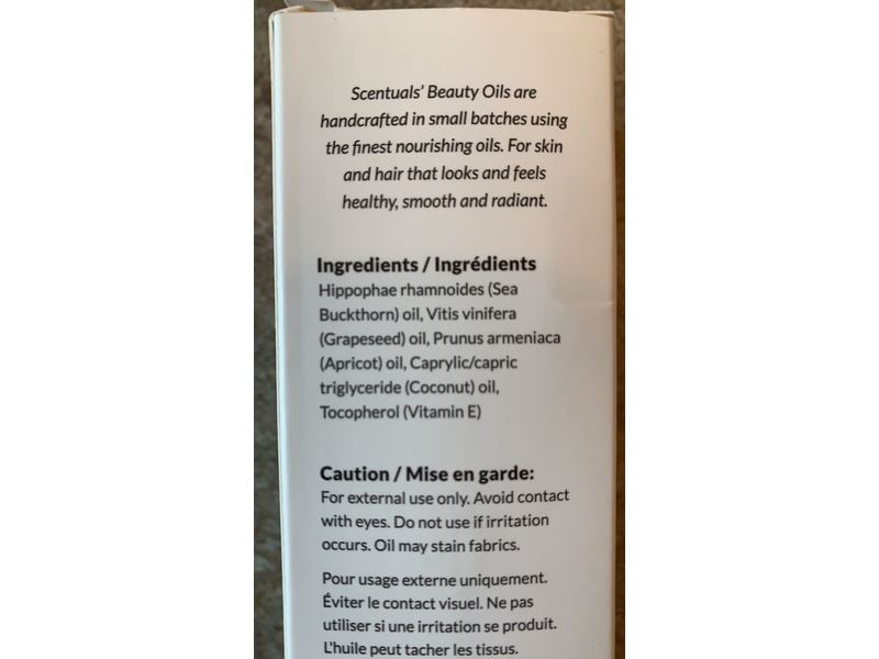 Scentuals Sea Buckthorn Oil, 2 fl oz/60 mL