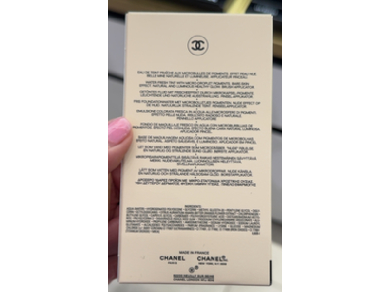 Chanel Les Beiges Water - Fresh Tint, Deep Plus, 1 fl oz/30 mL