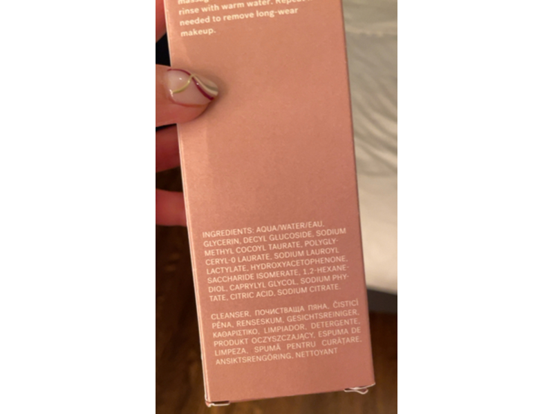 ILIA The Cleanse Soft Foaming Cleanser, 6.76 fl oz/200 mL