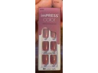 Kiss Impress Color Press-on Manicure, Petal Pink, 30 Count - Image 3