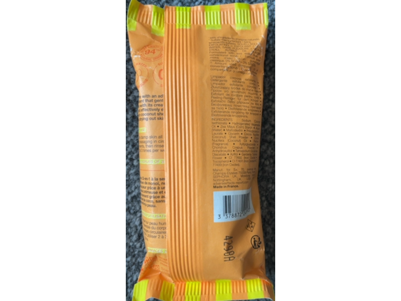 Sephora Collection Solid Exfoliating Cleansing Scrub, Monoi, 2.83 oz/80 g