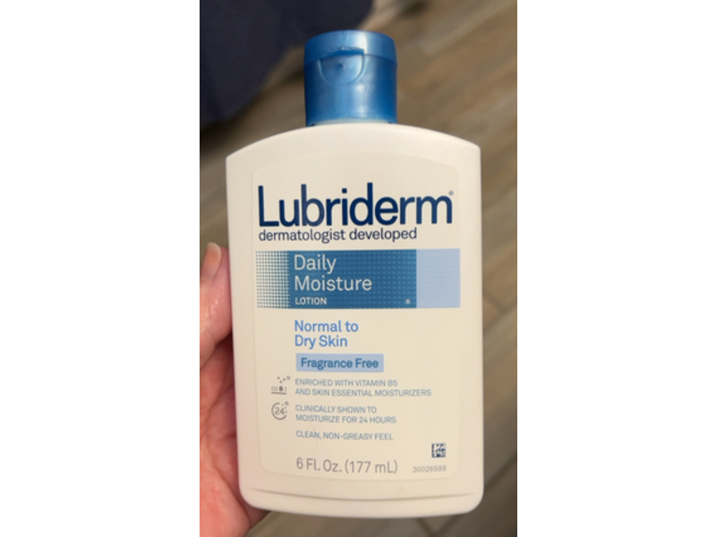 Lubriderm Daily Moisture Lotion, Normal To Dry Skin, 6 fl oz/177 mL