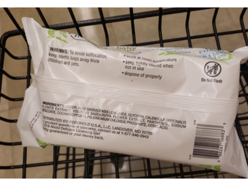 Nature's Promise Baby Wipes, Free From, 64 Count