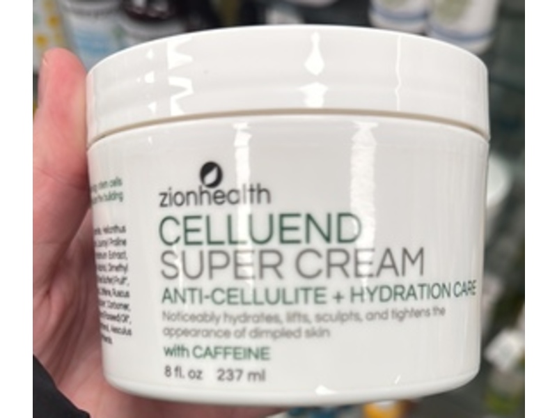 Zionhealth Celluend Super Cream, 8 fl oz/237 mL